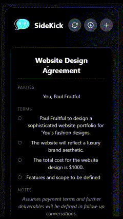 Blockchain Contracts demonstration